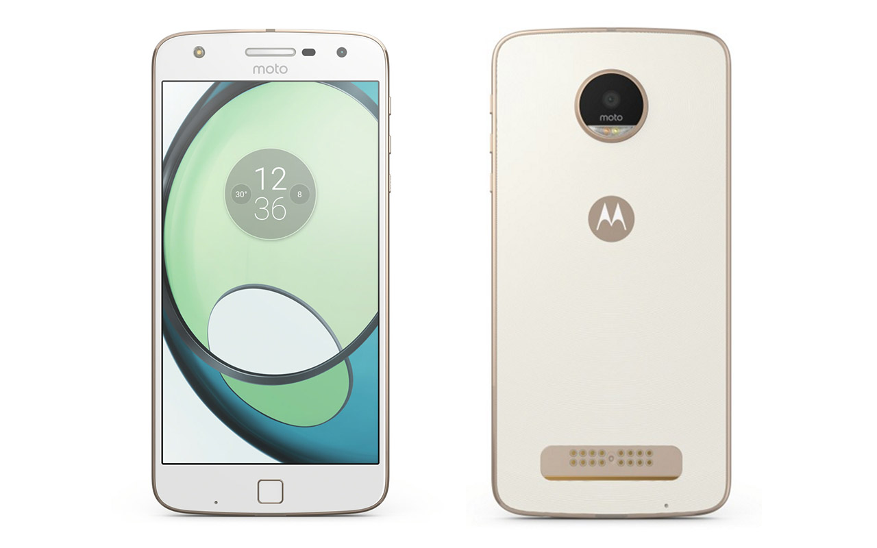 Moto Z Play front and back