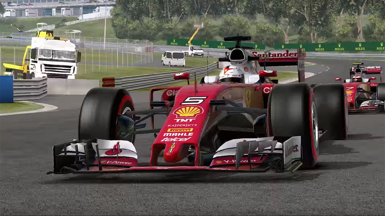 Graphics-heavy F1 2016 now available on Android and iOS