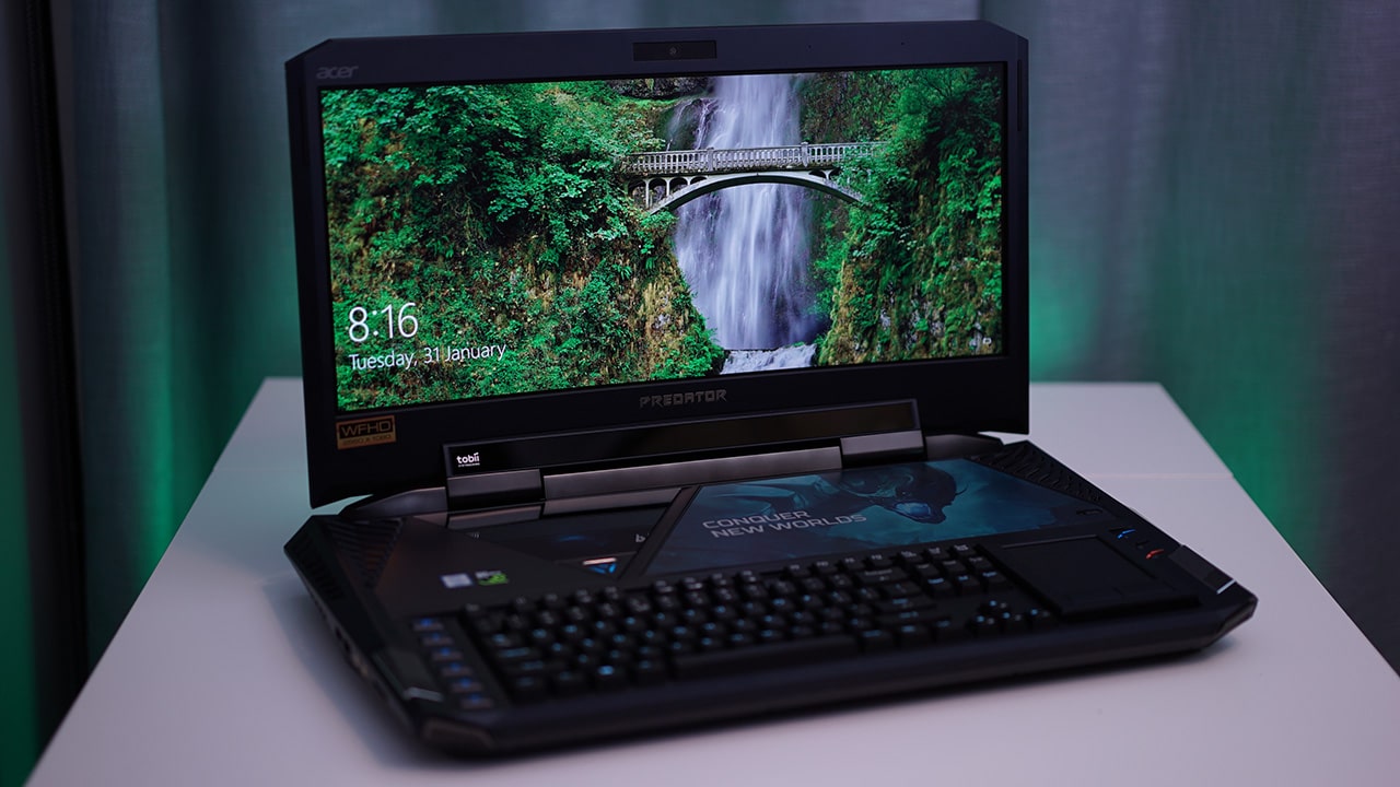 Acer Predator 21X: Hands on with a curved 21”, dual-GTX 1080 “laptop” | Ars  Technica