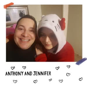 The happy Hello Kitty loving couple: Anthony and Jennifer Martino