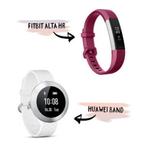 Wearables like the Huawei Band and the Fitbit Alta HR usually have a native app