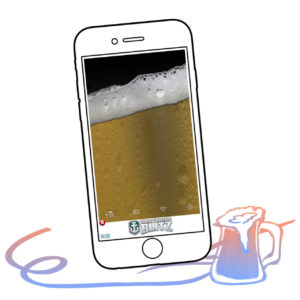 This app simulates beer on your smartphone and allows you to chug it down, complete with sound effects.