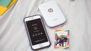 The HP Sprocket comes with a free Sprocket app for your phone