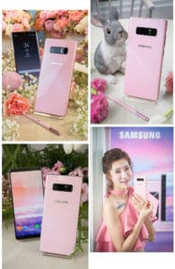 Samples of the Samsung Galaxy Note 8