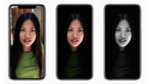 Different Portrait Lighting modes on the iPhone X