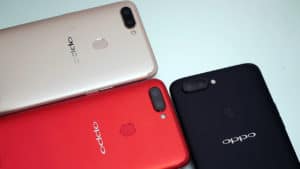 OPPO R11s all three available colors