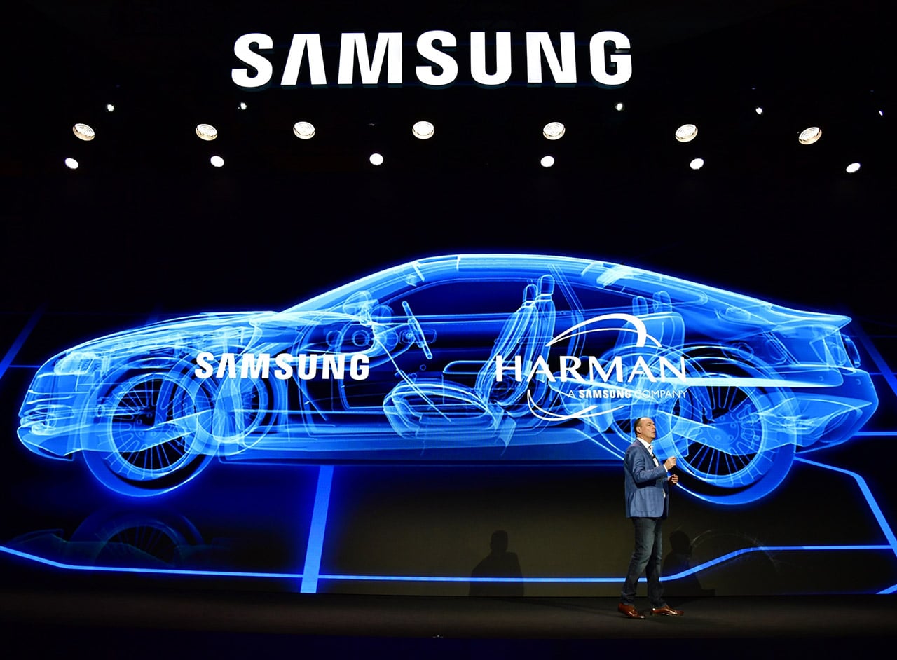 Samsung, reveal driverless smart car platform - GadgetMatch