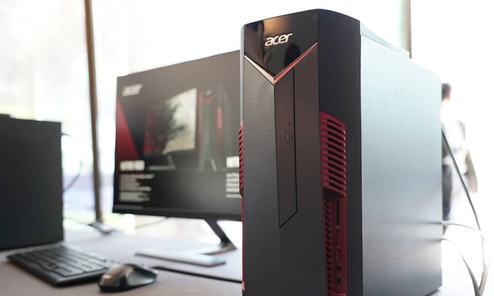 Acer launches but fast gaming desktop - GadgetMatch