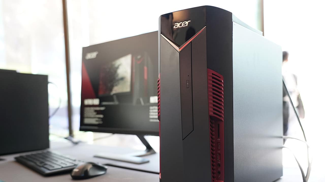 launches affordable but Nitro 50 gaming desktop - GadgetMatch