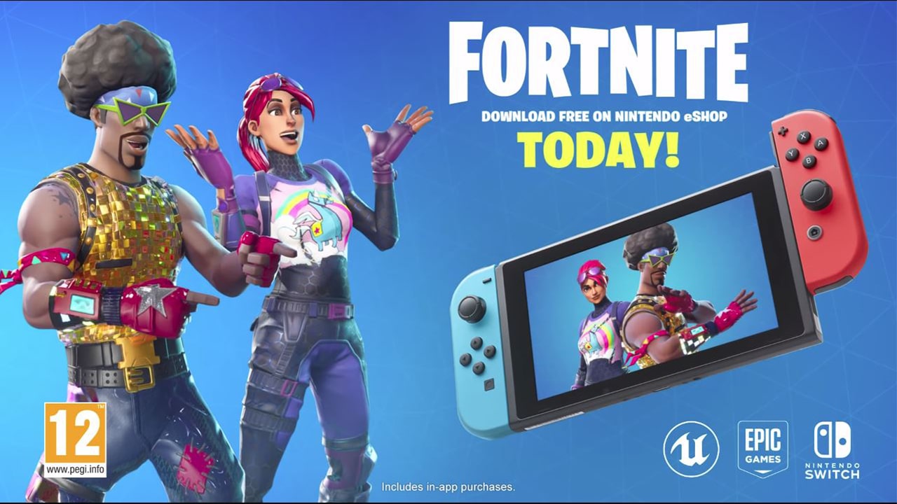 Fortnite makes its way to the Nintendo Switch - GadgetMatch