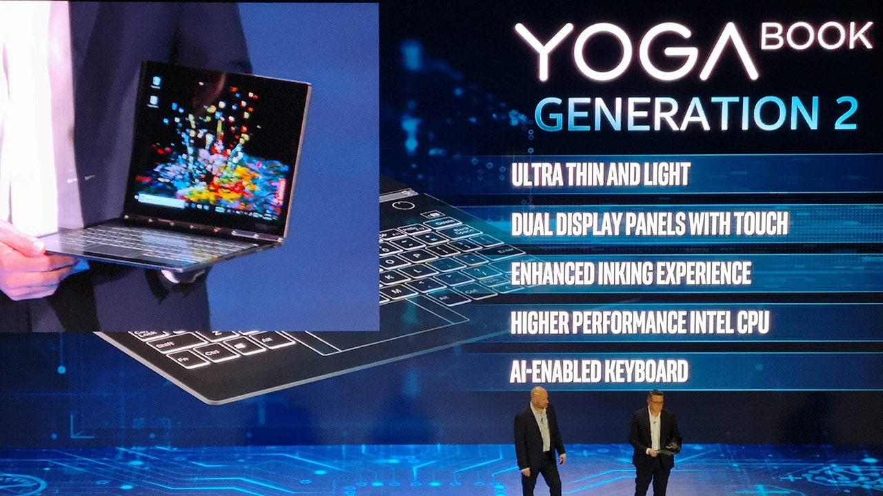 Lenovo's next Yoga Book will come with dual screens - GadgetMatch