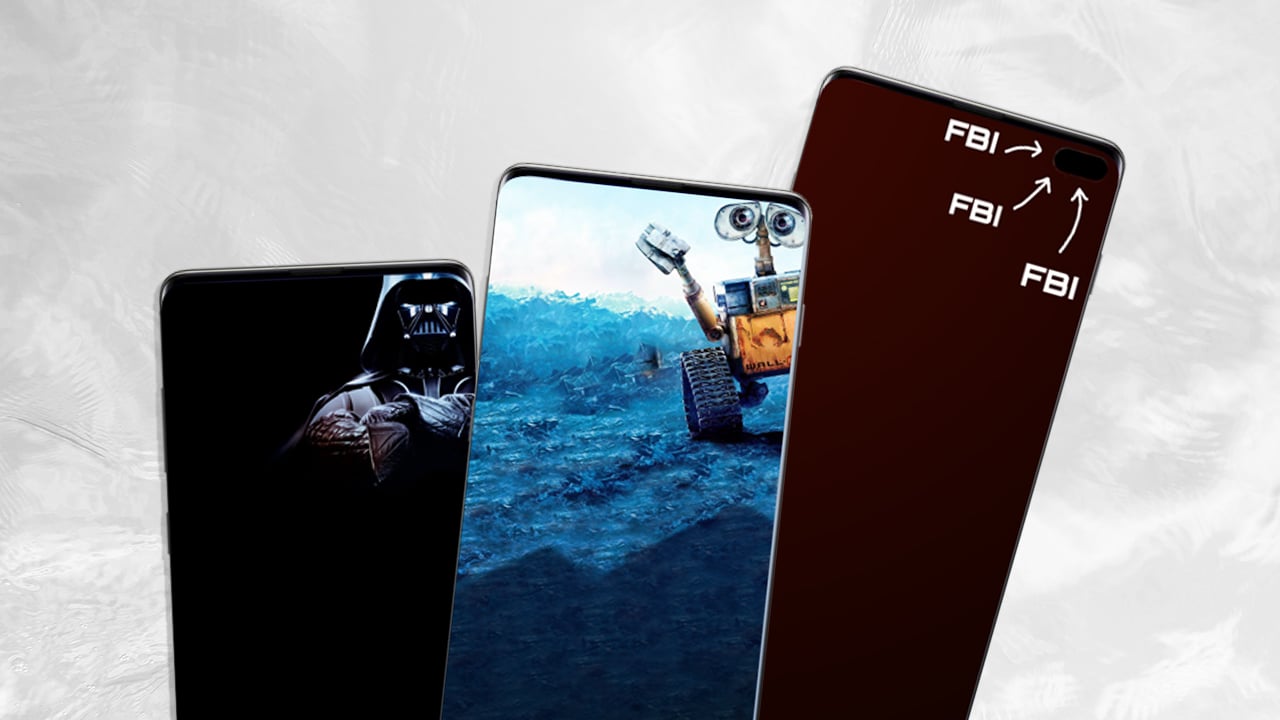 Here's where you can find a lot of Galaxy S10 hole-friendly wallpapers -  GadgetMatch