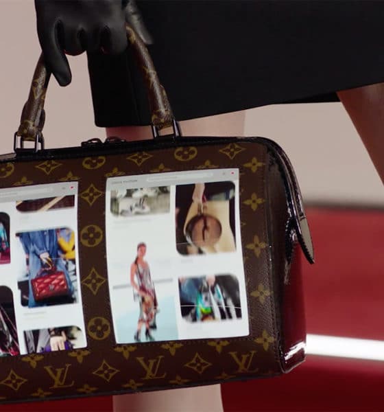 Louis Vuitton put screens on their iconic bags because why not ...