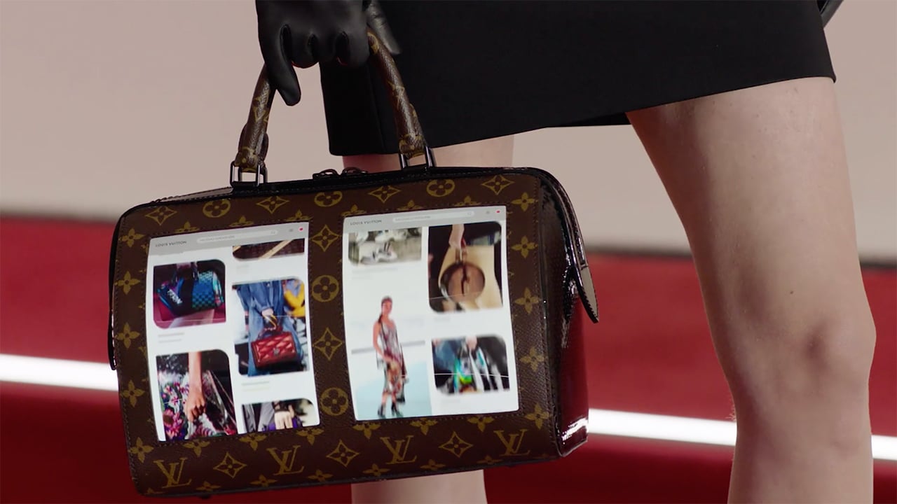 Louis Vuitton put screens on their iconic bags because why not - GadgetMatch