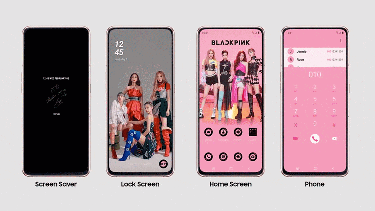  Samsung  reveals a Special BLACKPINK Edition of the Galaxy 
