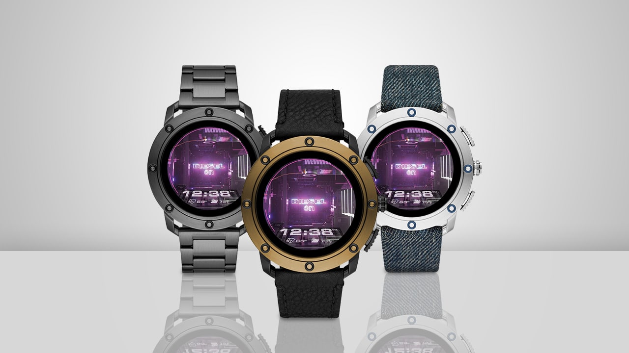 inalámbrico filete oleada Diesel introduces its boldest smartwatch to date - GadgetMatch