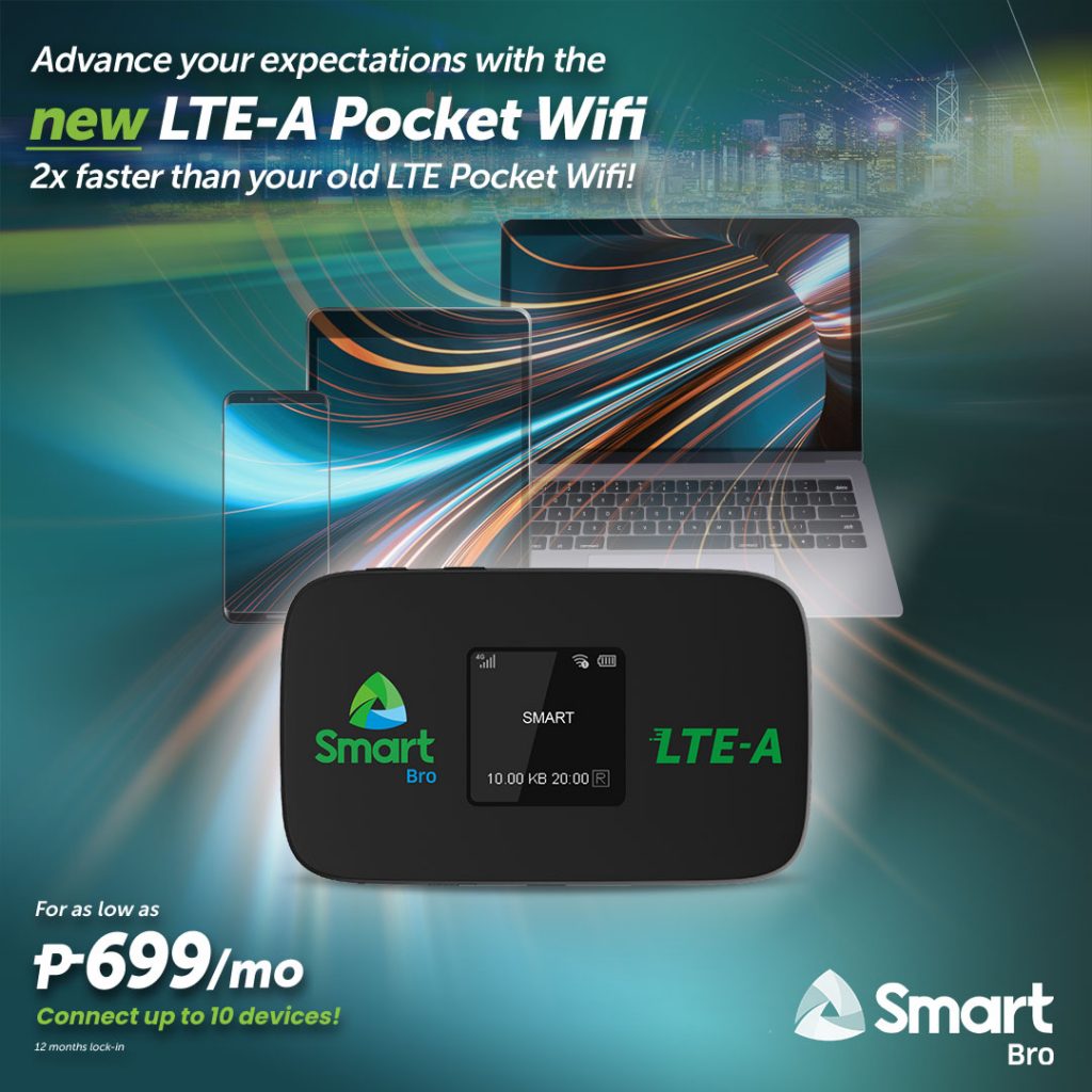 Smart launches new LTE Advanced Pocket WiFi plans - GadgetMatch