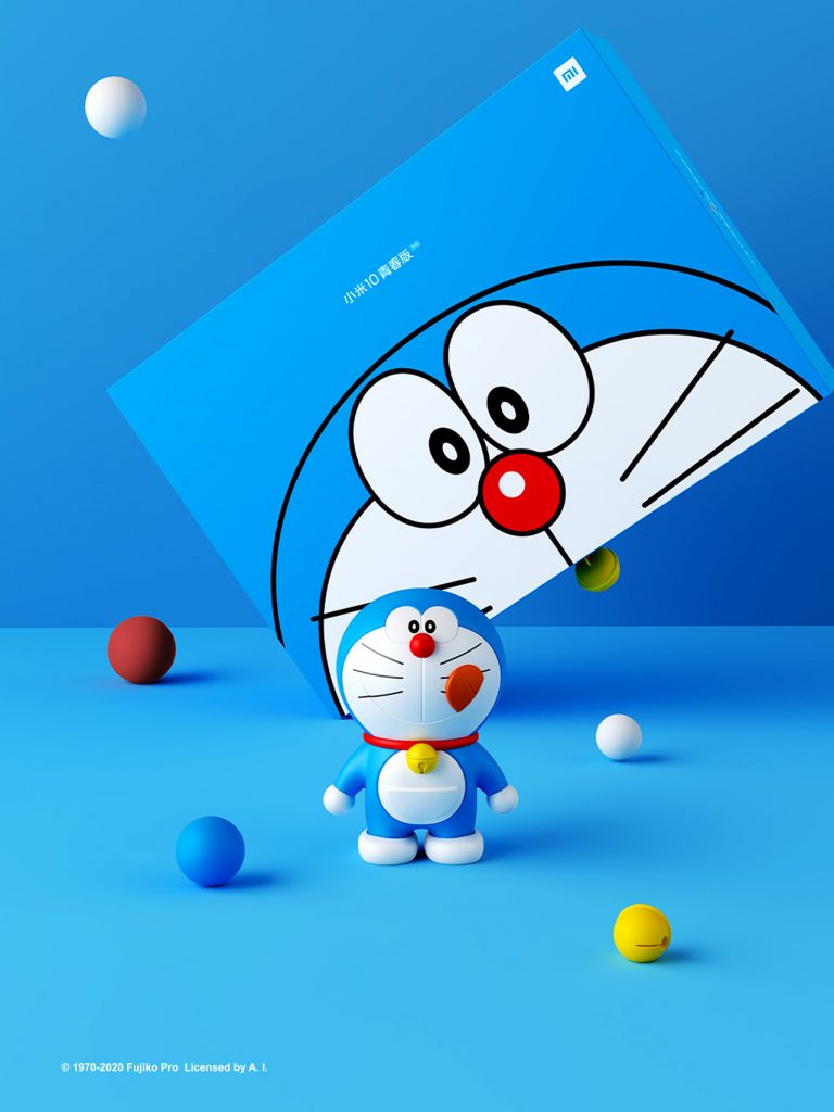 Xiaomi sparks nostalgia with its Mi 10 Youth Doraemon Edition - GadgetMatch