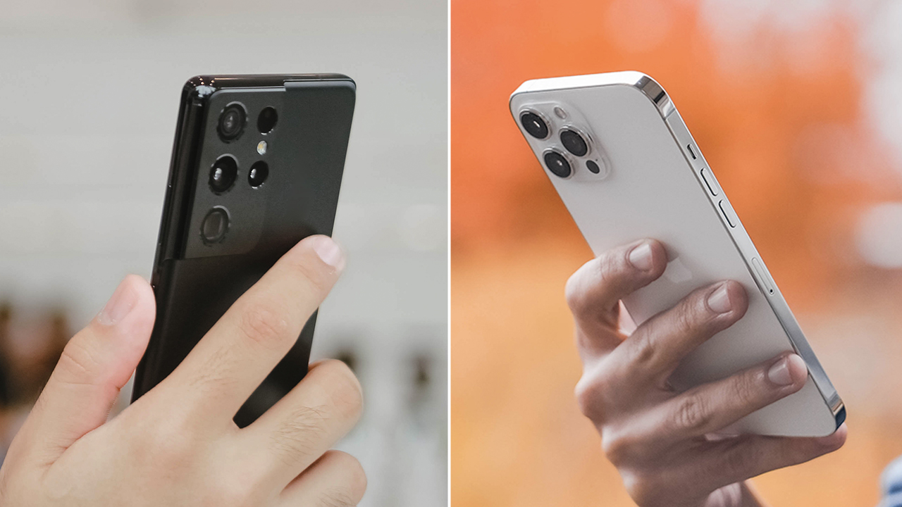 Duelo de tops: entre Galaxy S21 Ultra e iPhone 12 Pro, quem leva a