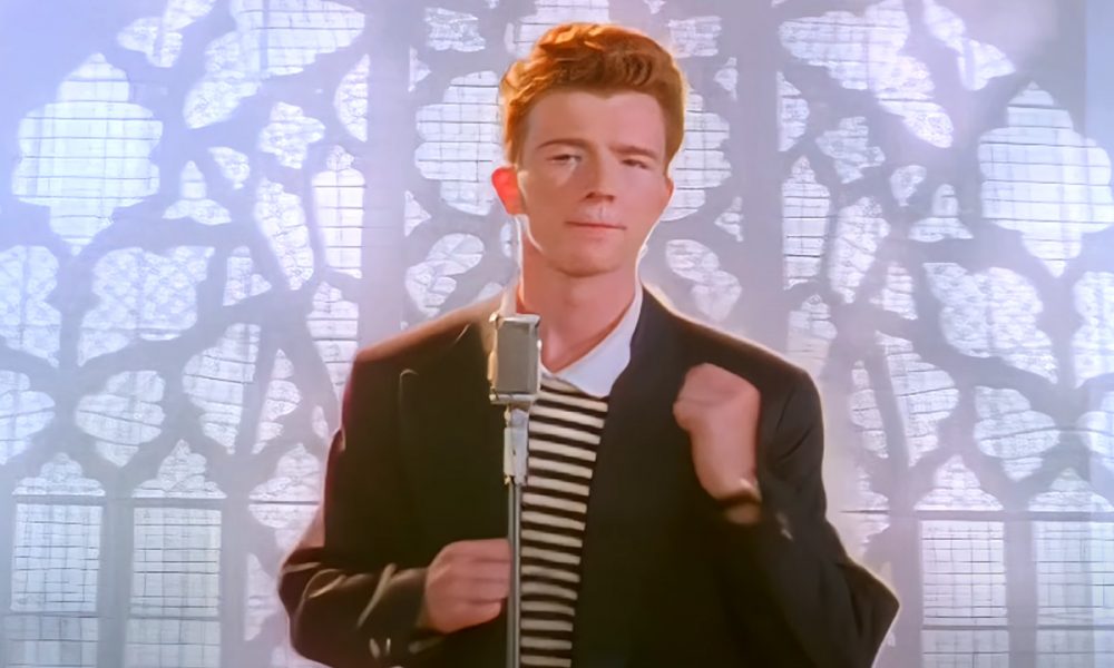 Rick Astley is on a (Rick) roll