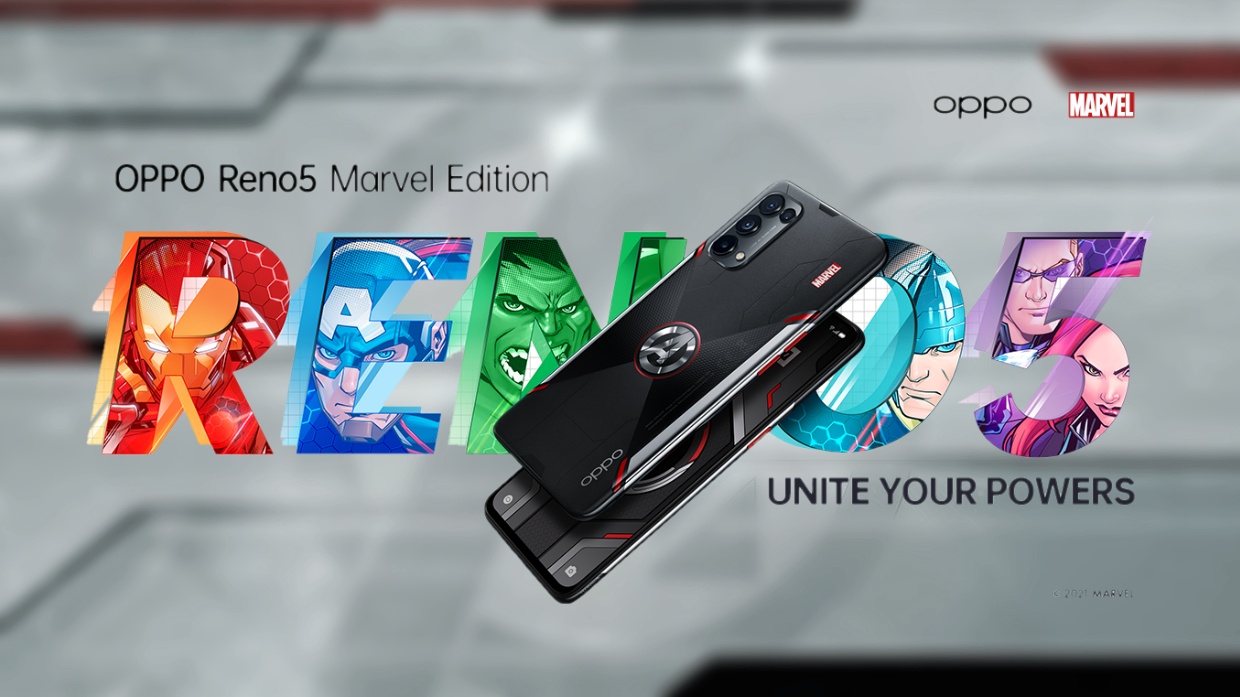 We're getting an OPPO Reno5 Marvel Edition - GadgetMatch