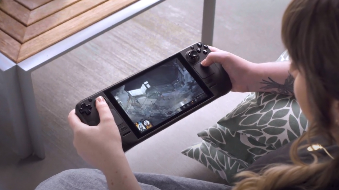 Steam Deck: Valve unveils portable PC resembling Nintendo Switch