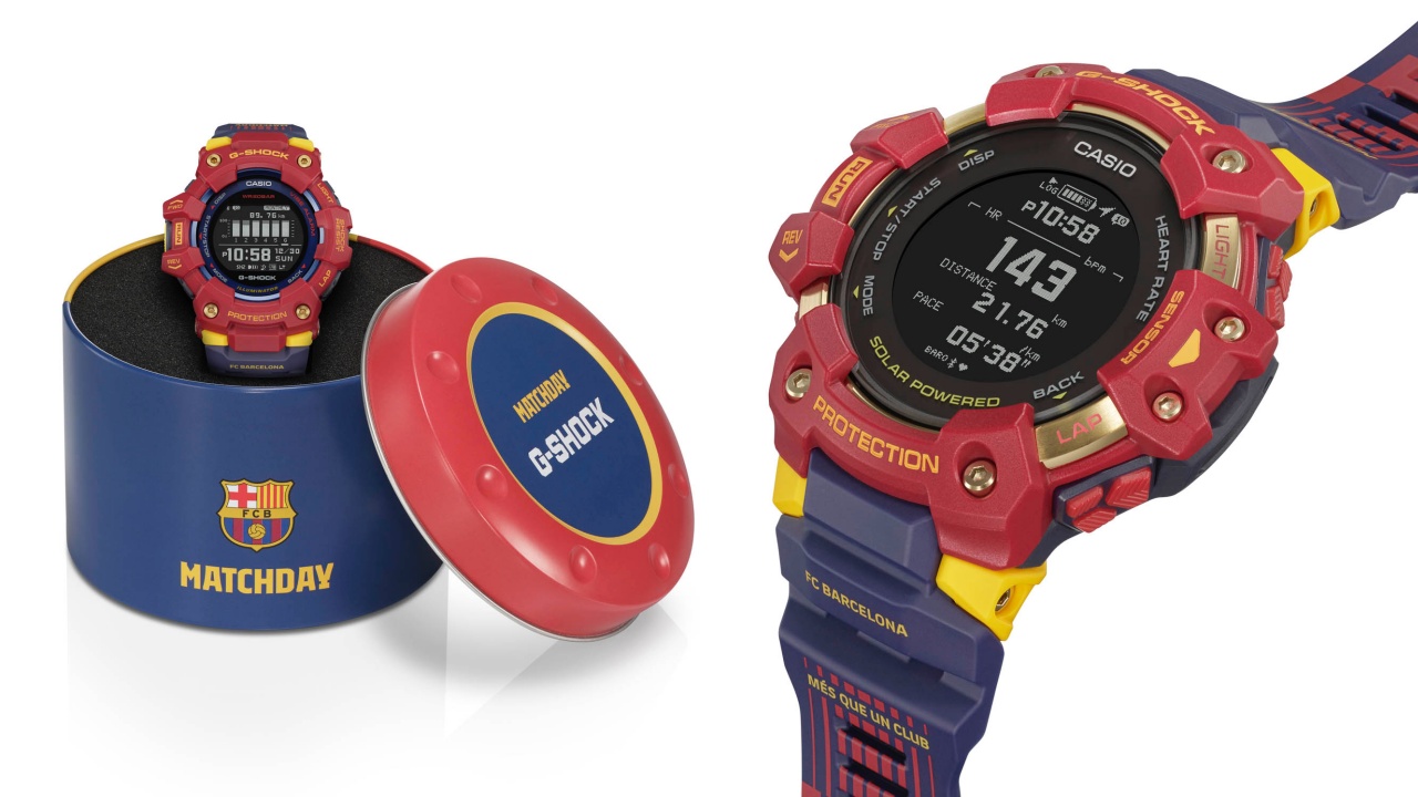 Casio to release G-SHOCK-FC Barcelona Matchday collab model