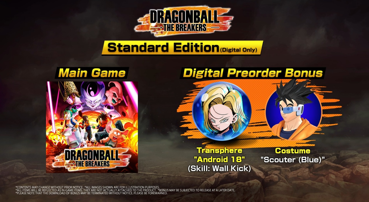 Dragon Ball: The Breakers Item code for January 5th