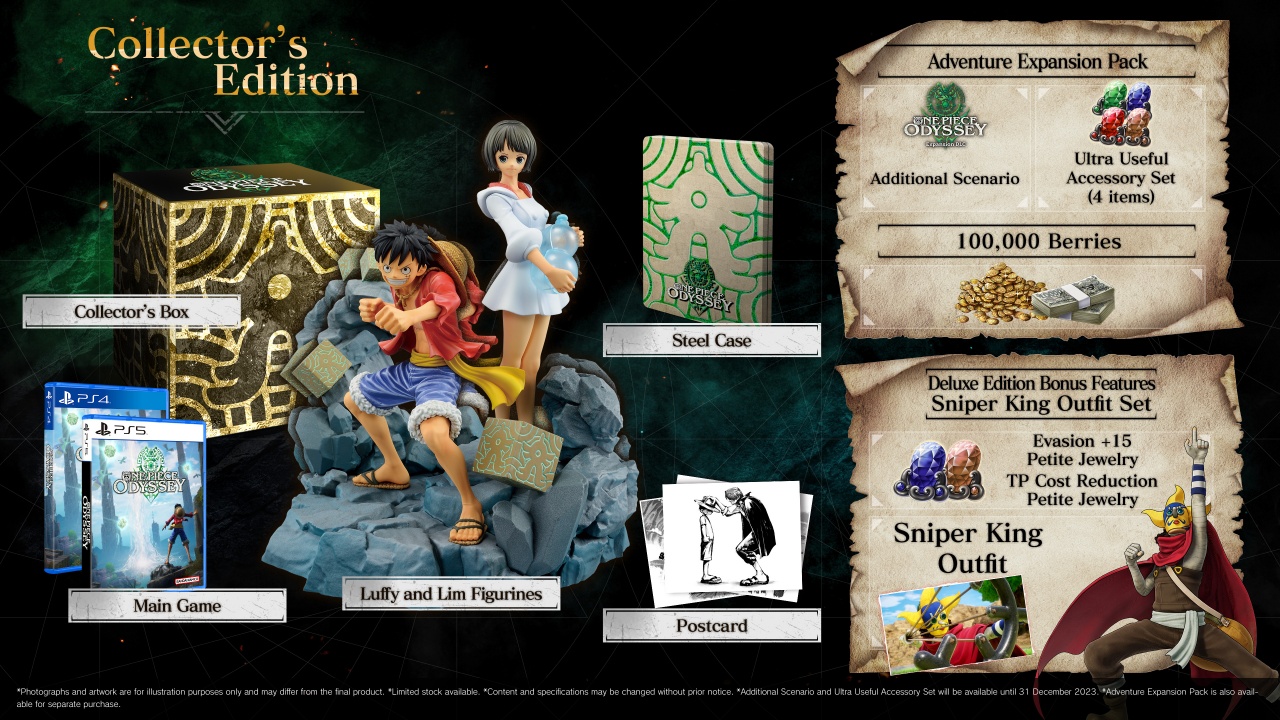 ONE PIECE ODYSSEY sets sail January 13th, 2023, preorders are now open