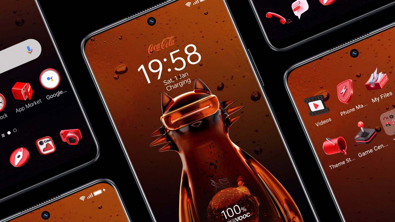realme presents a Coca-Cola phone - GadgetMatch