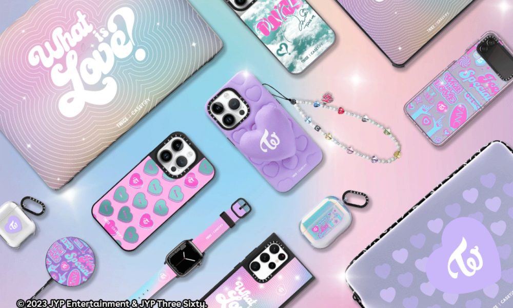 TWICE x CASETiFY collection officially dropping on Feb 9