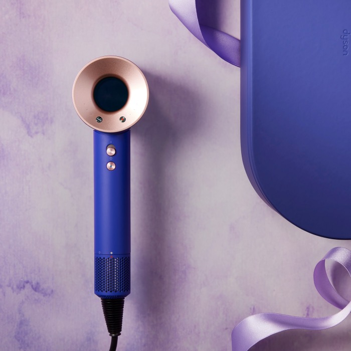 Last minute gifts for mother's day: Dyson Supersonic Hairdryer in Vinca Blue Rosé