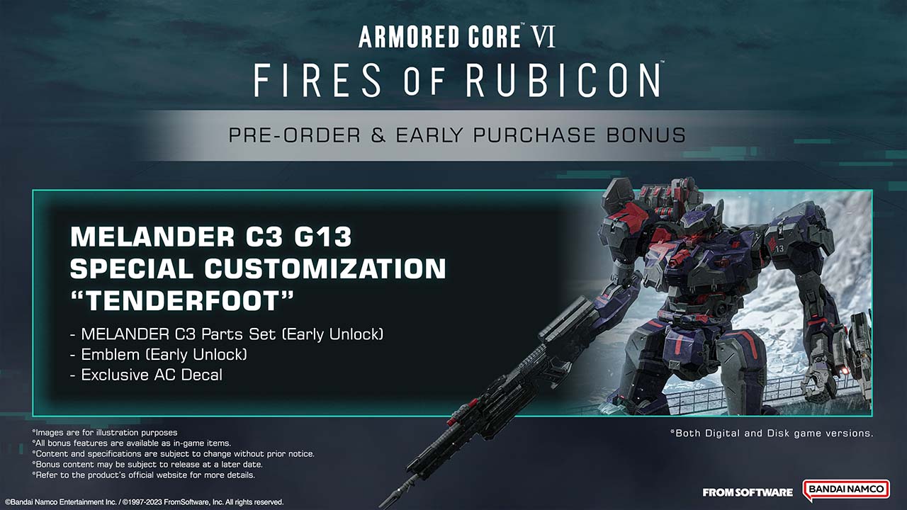 Preorders of Armored Core VI come with all the mecha goodies - GadgetMatch