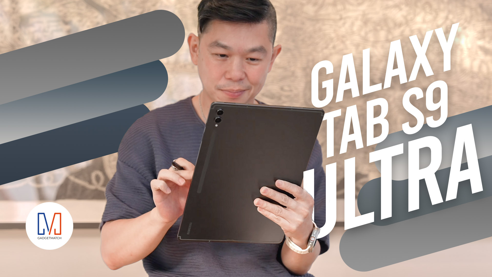 Samsung Galaxy Tab S9 Ultra hands-on: A premium tablet with water