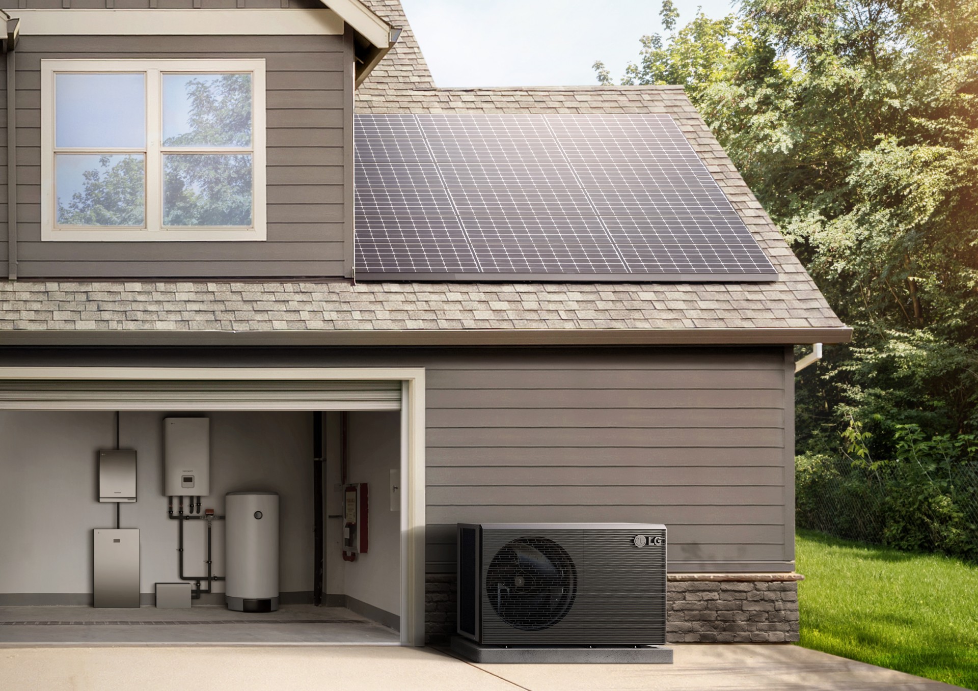 LG Net-Zero House | Home Energy Platform