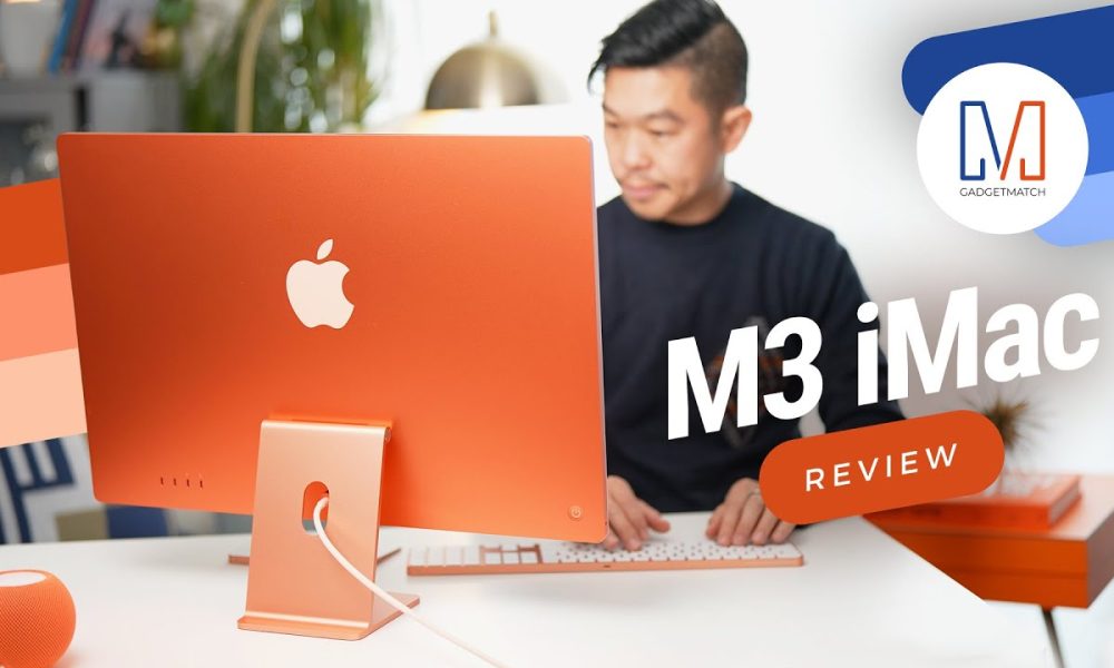 Apple M3 iMac Unboxing and Review - GadgetMatch