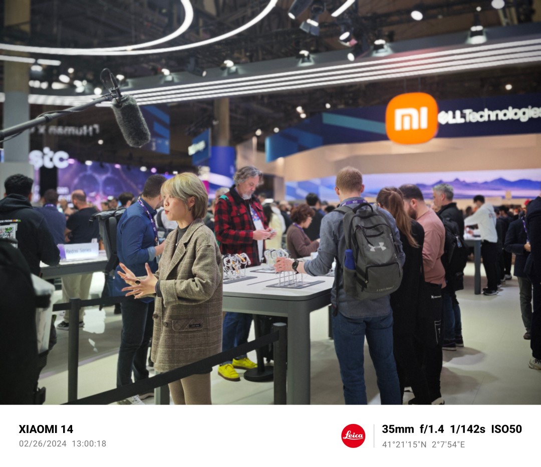 Xiaomi MWC 2024 booth