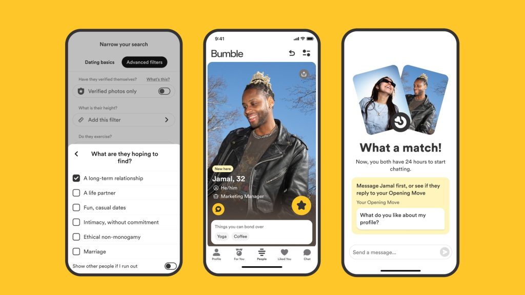 Bumble introduces new logo, better UI, features - GadgetMatch